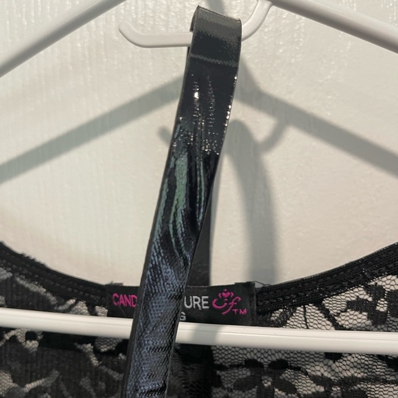 Black Candy Couture Lace T-Shirt - Picture 4 of 5